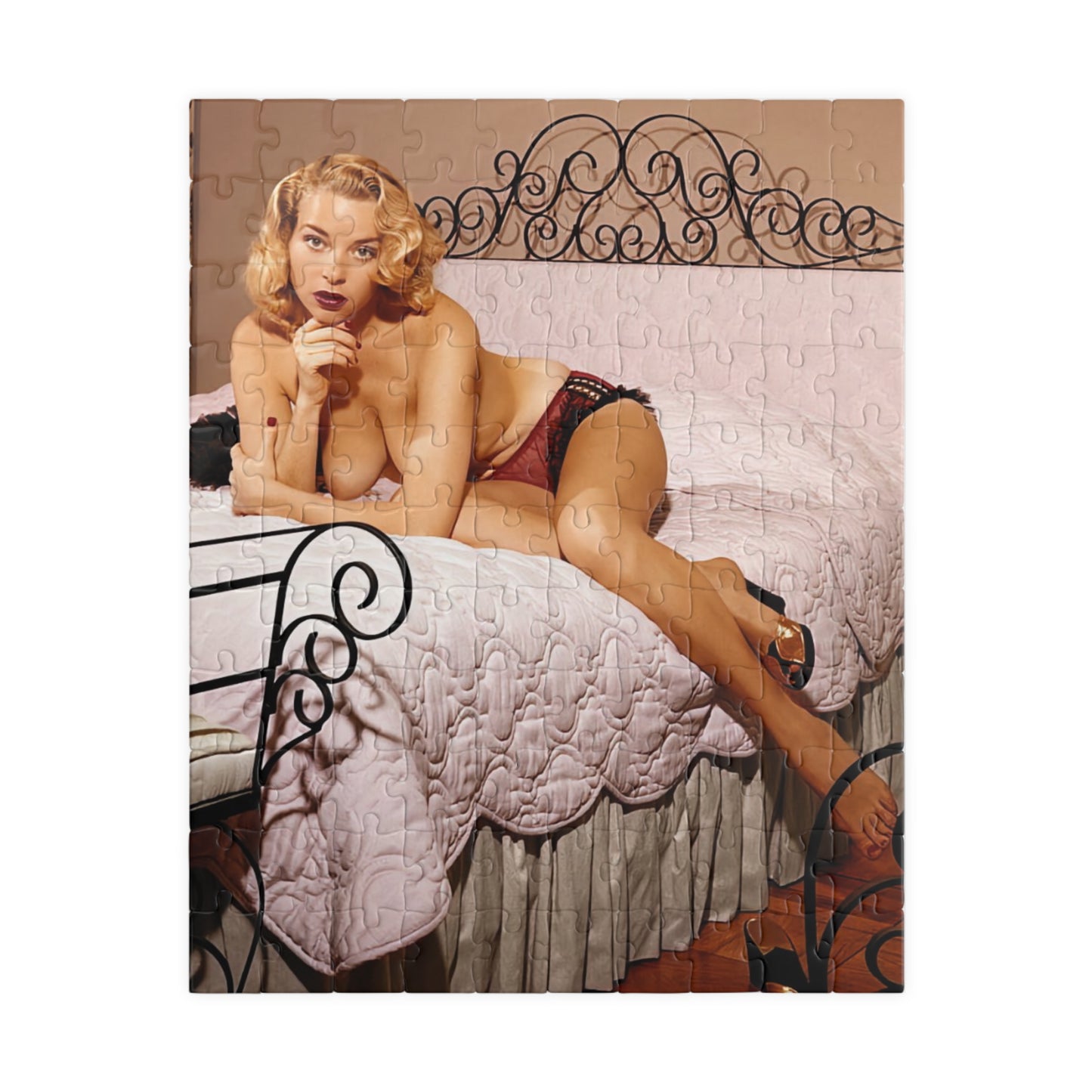 Puzzle (110, 252, 500, 1014-piece) Playmate 1955 Eve Meyer Nude