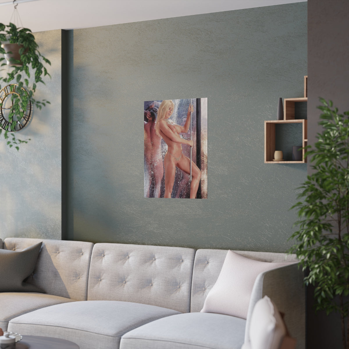 Satin Posters (210gsm) Torrie Wilson Nude