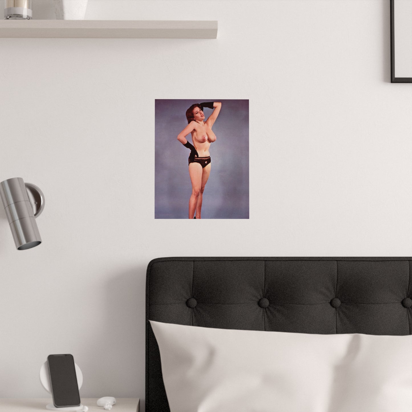 Satin Posters (210gsm) Playmate 1959 Elaine Reynolds nude #2