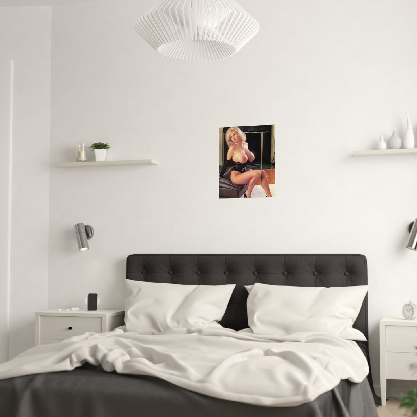 Satin Posters (210gsm) Retro Porn Star Marilyn Melons