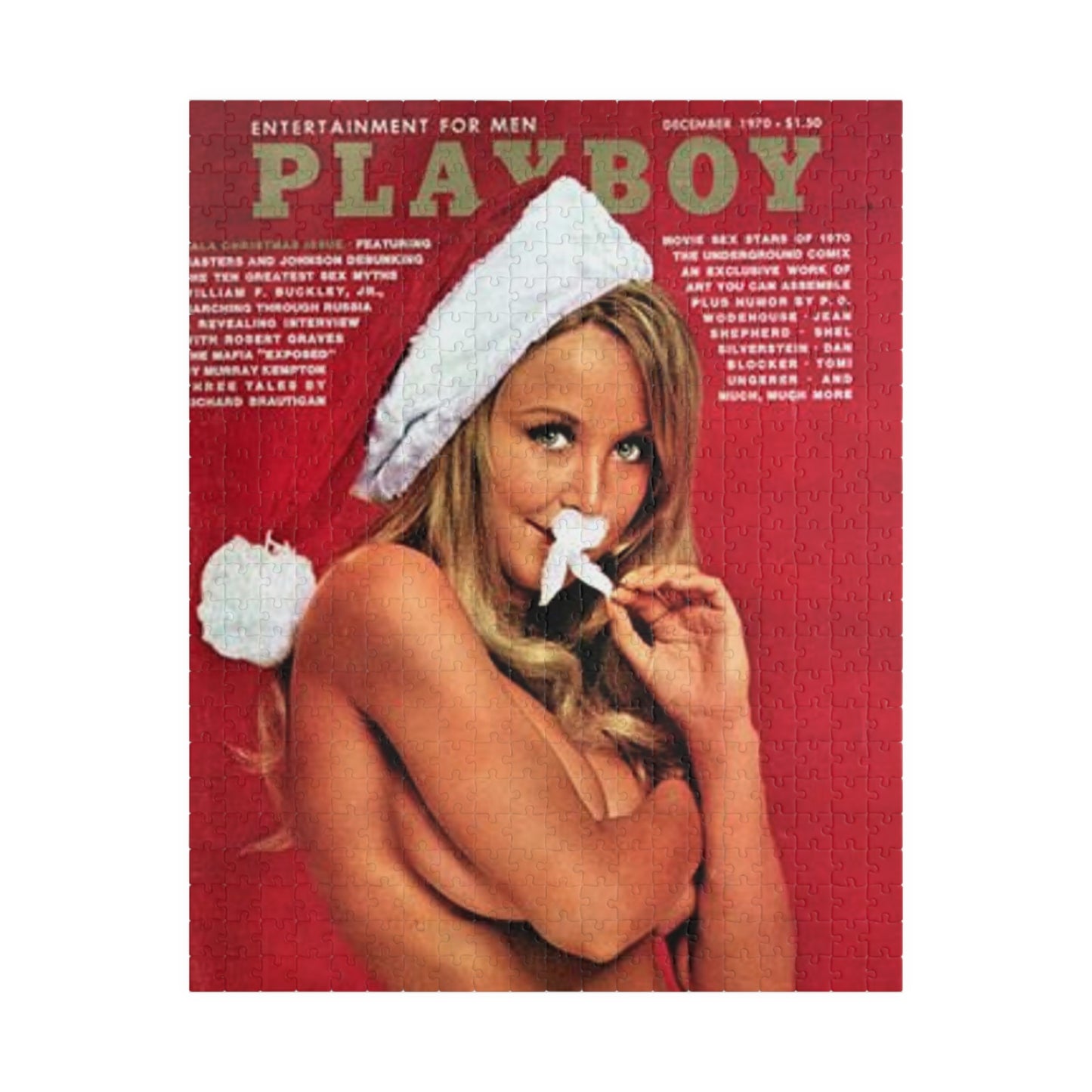 Puzzle (110, 252, 500, 1014-piece) Playboy Cover December 1970