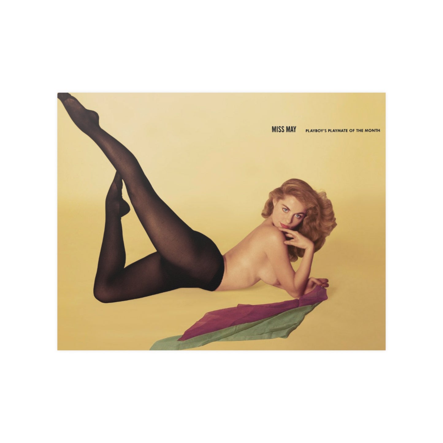 Satin Posters (210gsm) Playmate May 1955 Diane Webber