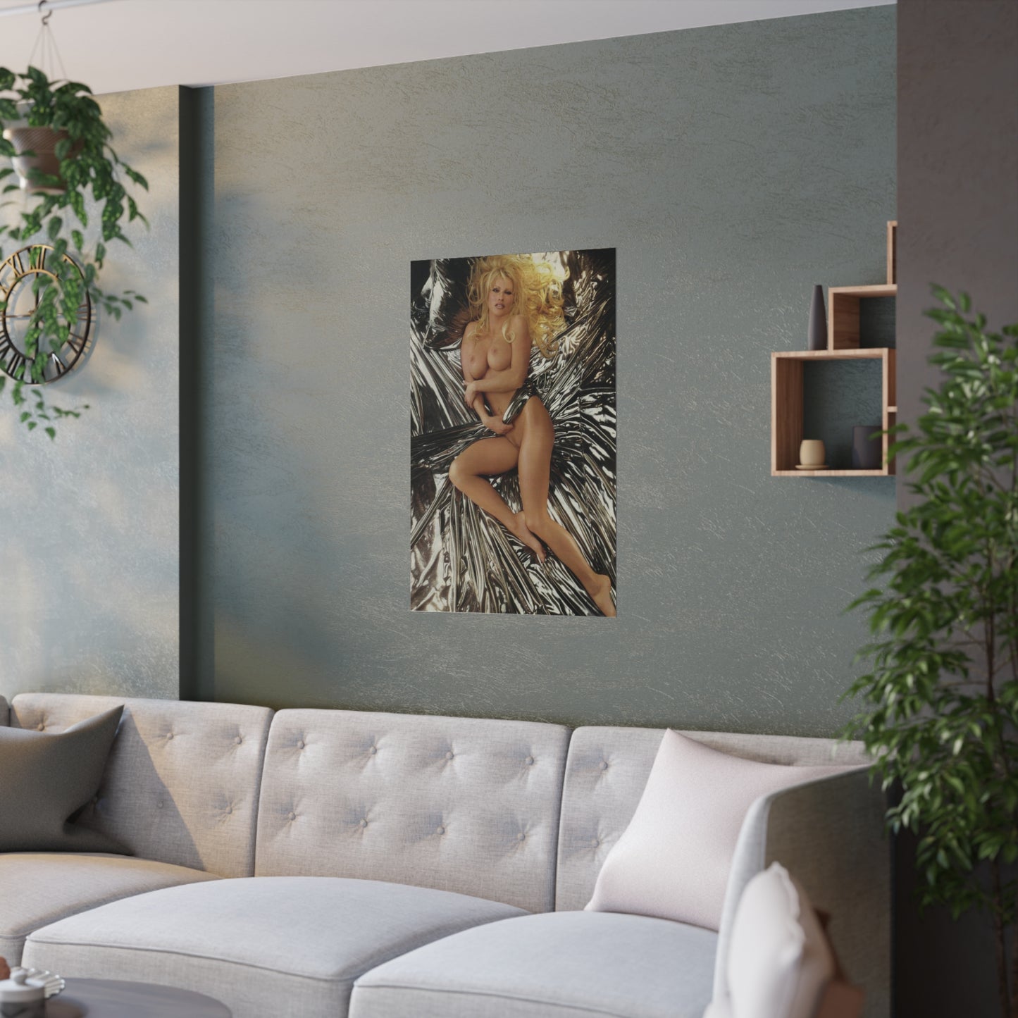 Satin Posters (210gsm) Sable Rena Mero Nude