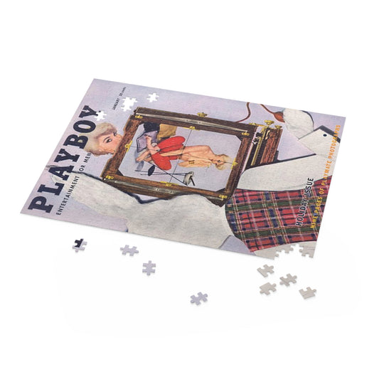 Puzzle (120, 252, 500-Piece) Playboy Cover January 1956