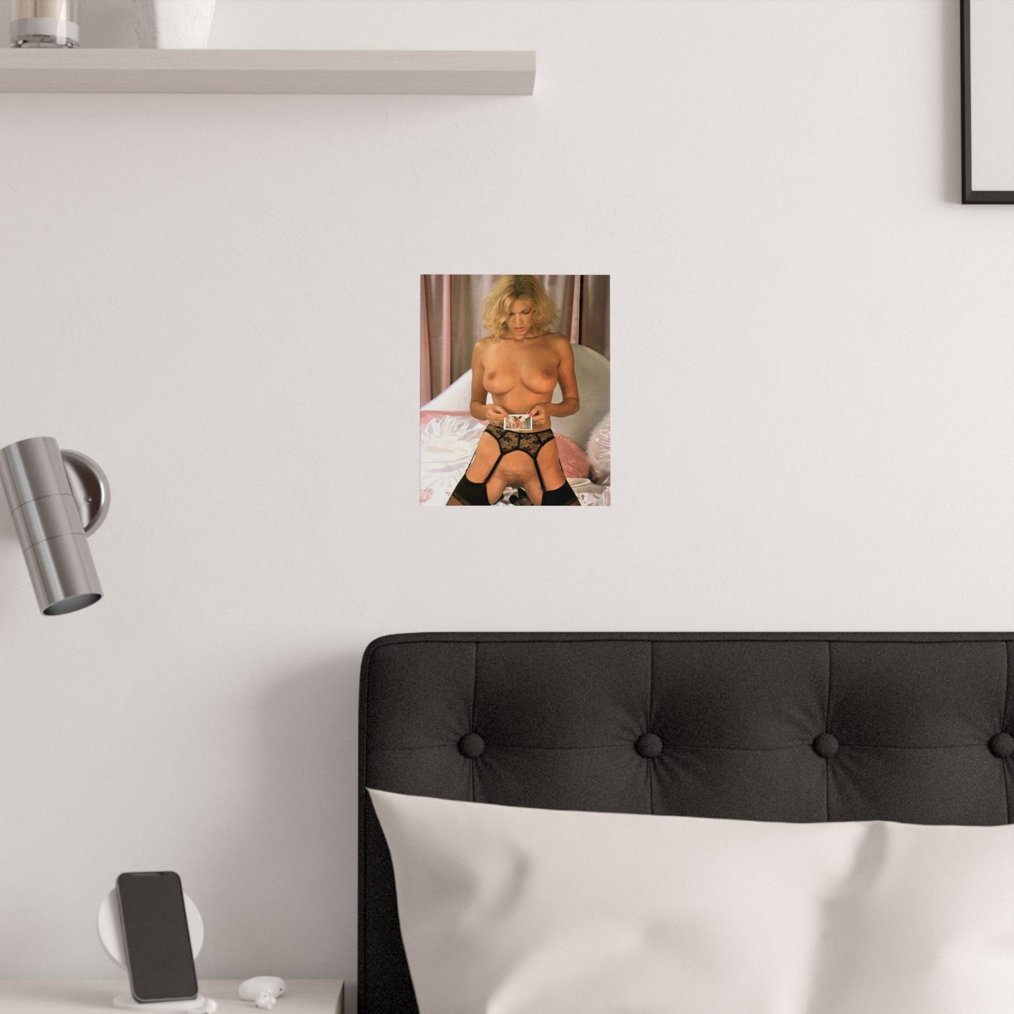 Satin Posters (210gsm) Vintage French Pornstar Brigitte Lahaie