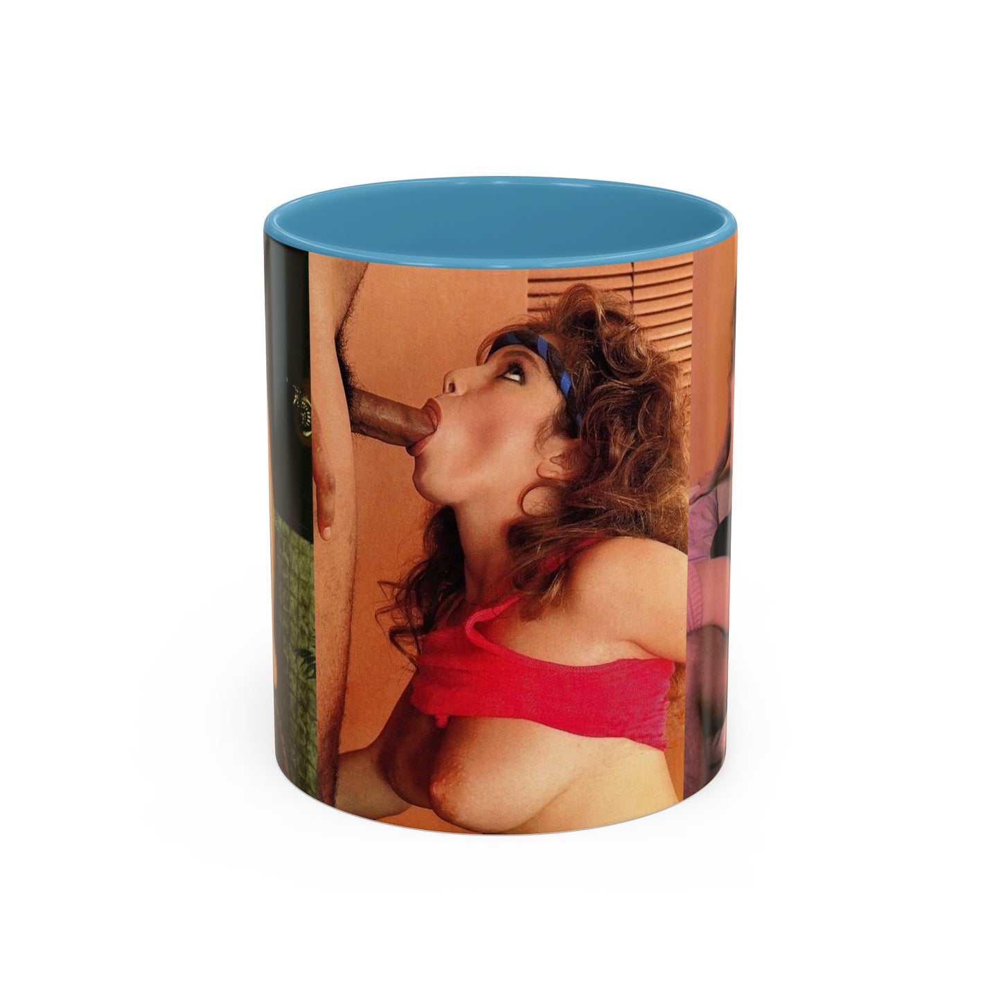 Accent Coffee Mug (11, 15oz) Traci Lords Nude Naked Retro Fuck Sex