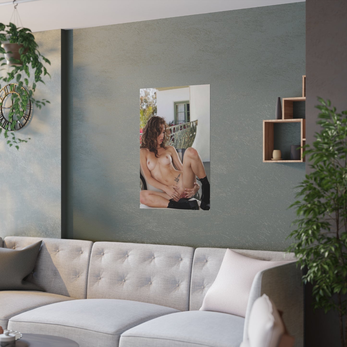 Satin Posters (210gsm) Malena Morgan Nude