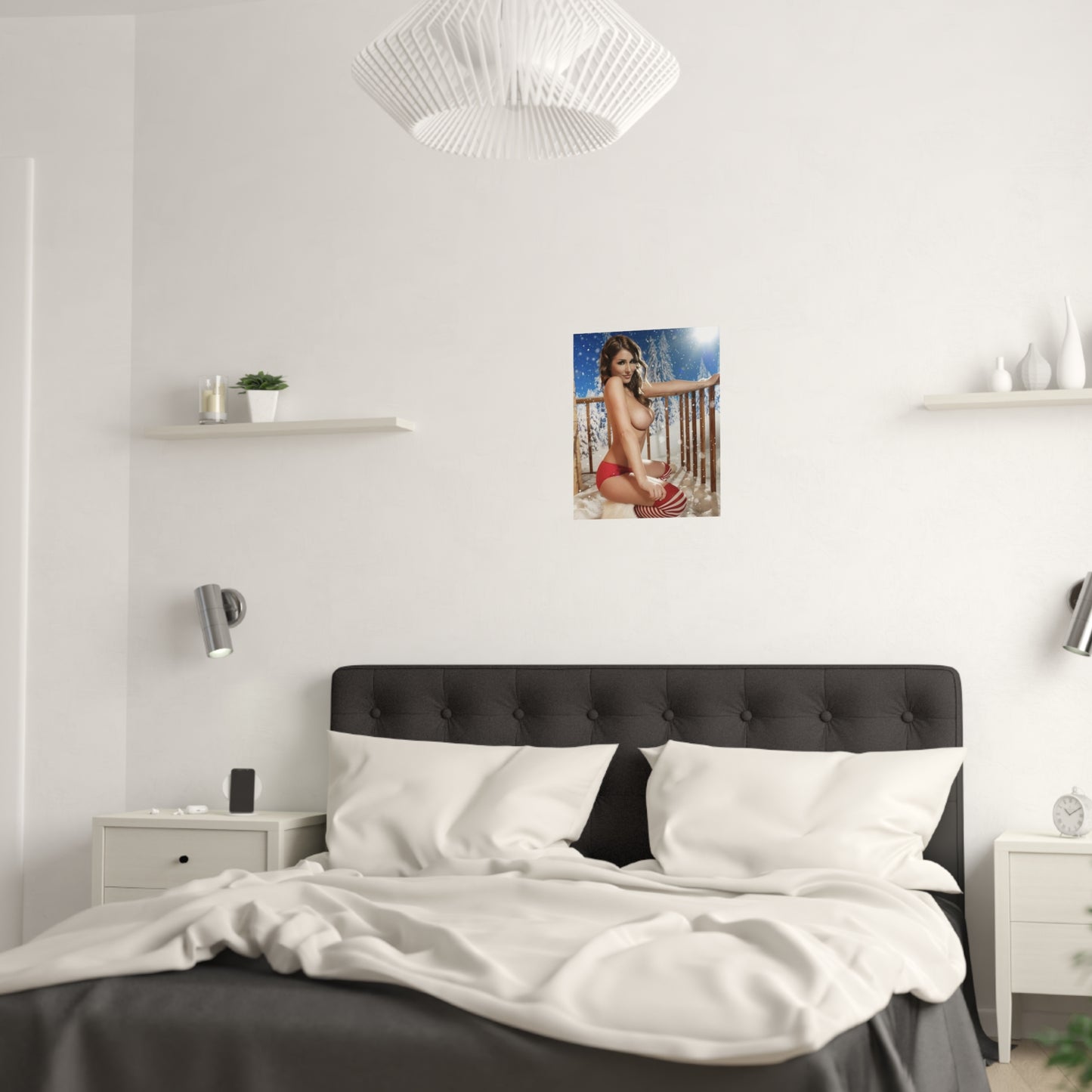 Satin Posters (210gsm) Christmas Pornstars Nude