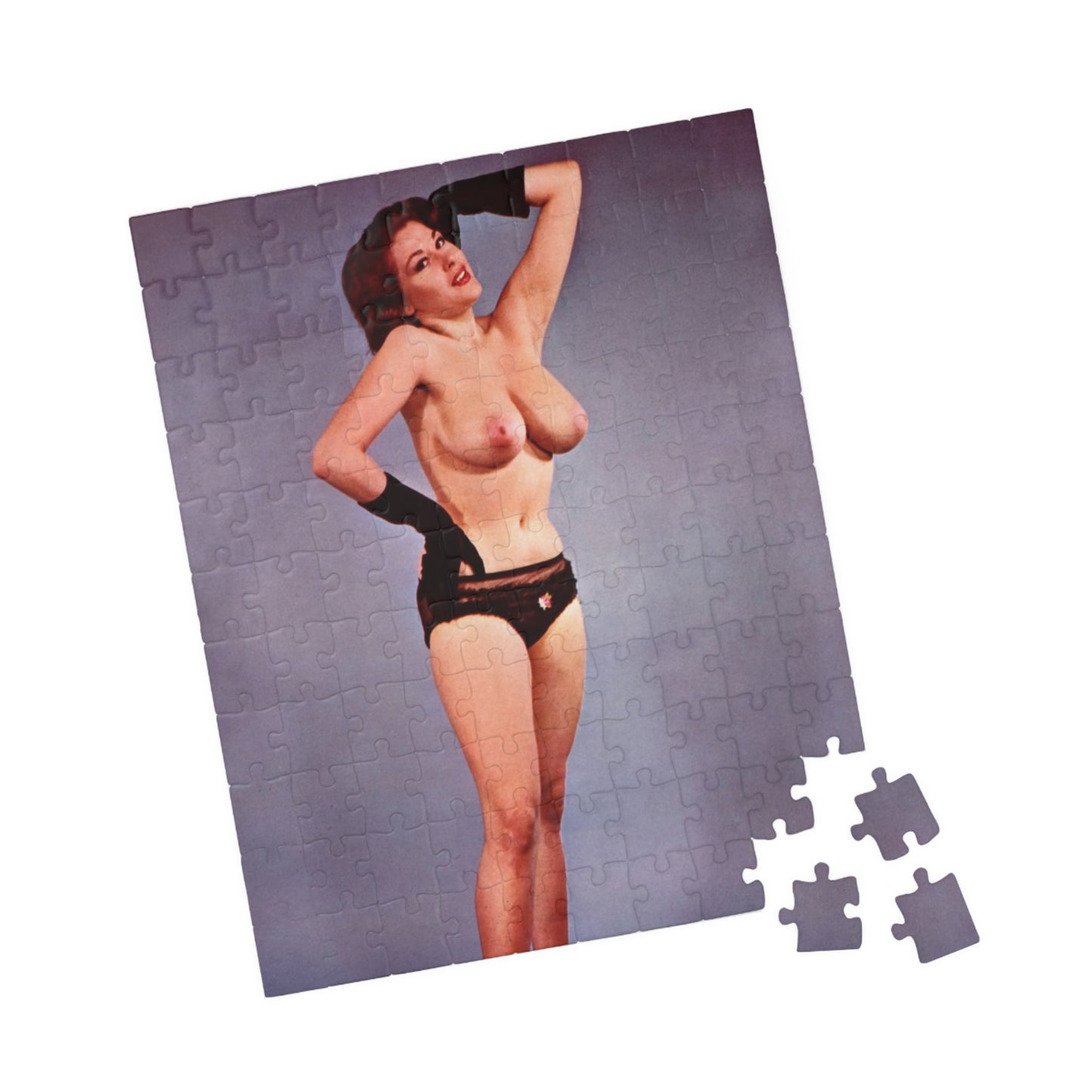 Puzzle (110, 252, 500, 1014-piece) Playmate 1959 Elaine Reynolds Nude #2