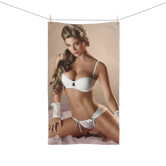 Hand Towel Daniela Tamayo White Lingerie