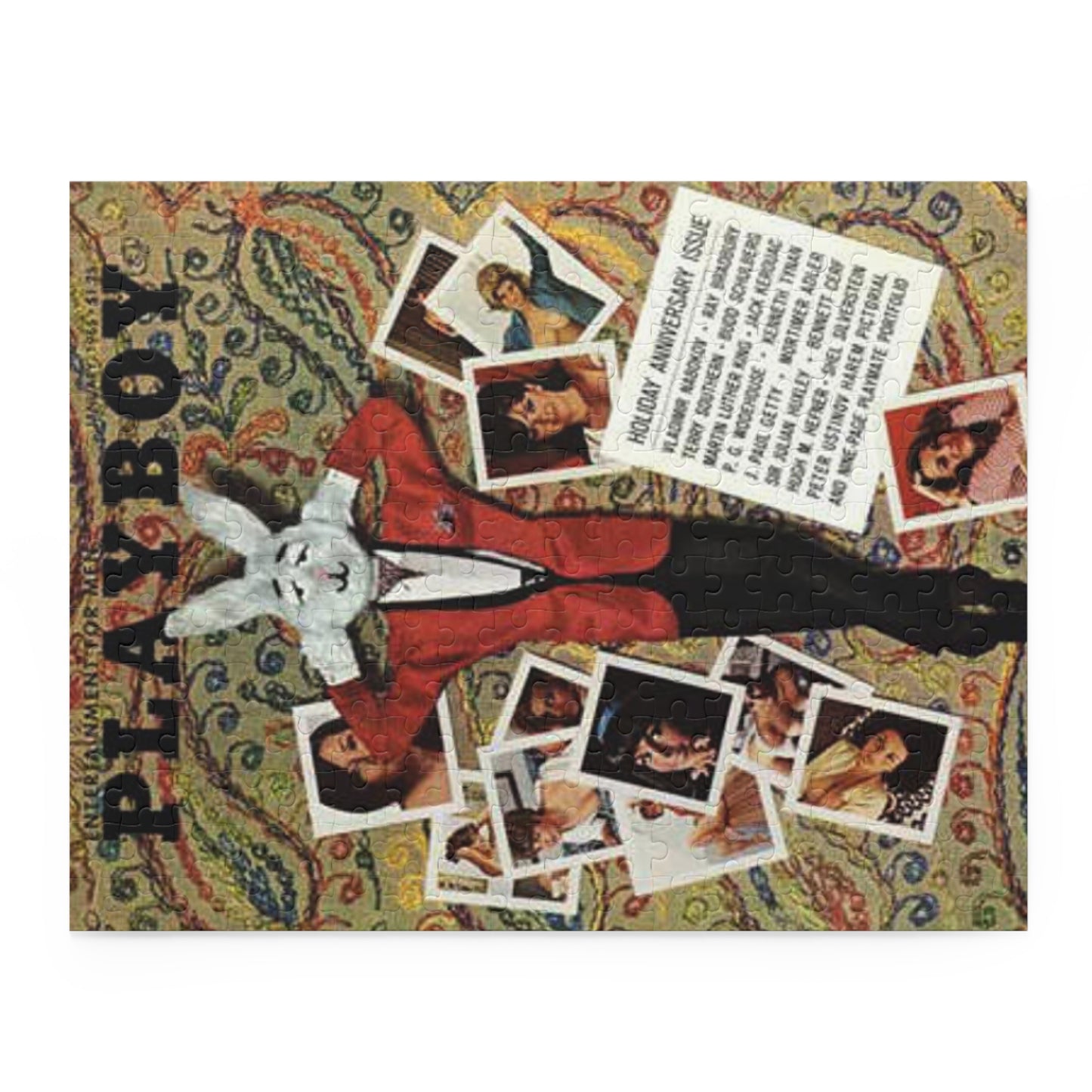 Puzzle (120, 252, 500-Piece) Playboy Cover January 1965