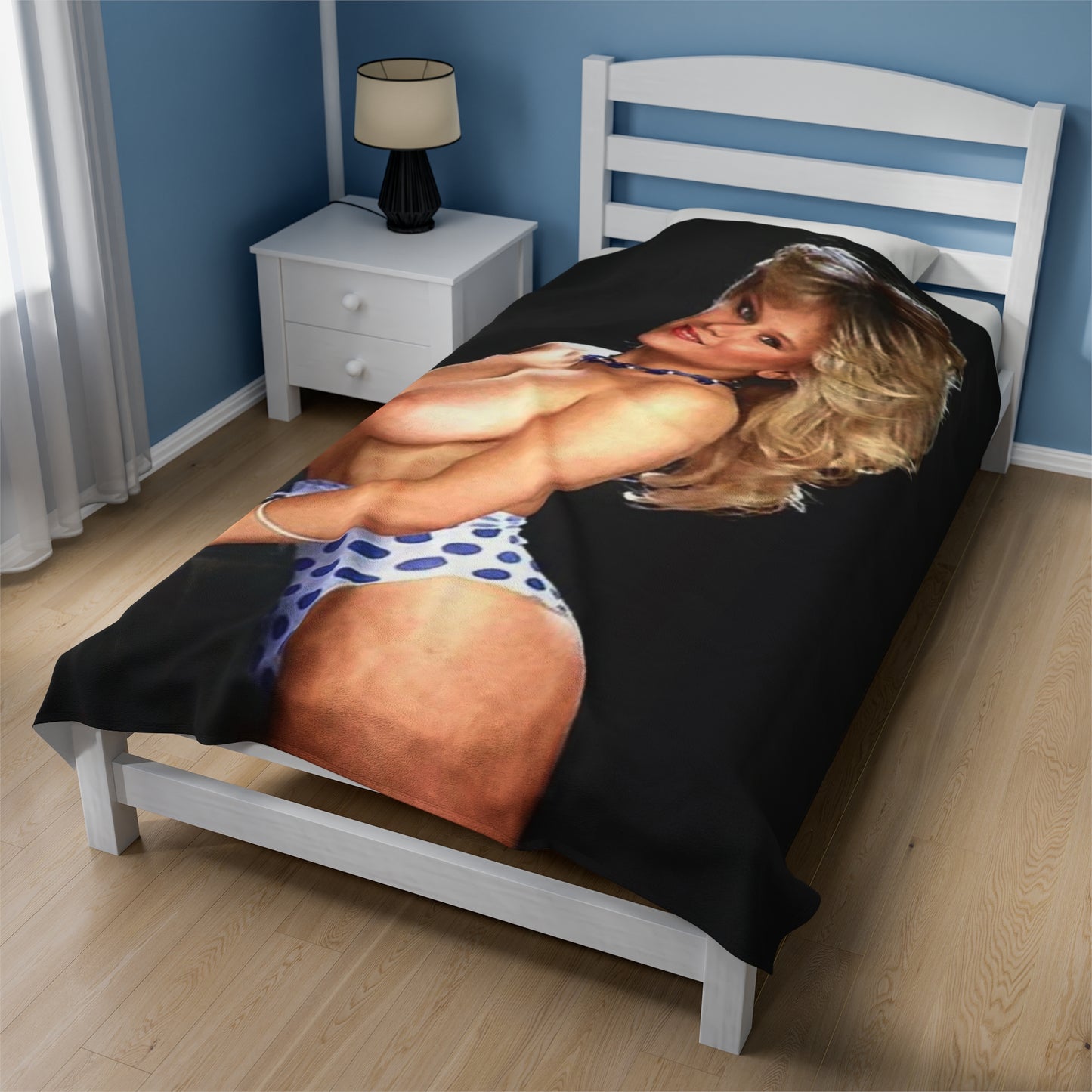 Velveteen Plush Blanket Samantha Fox Nude