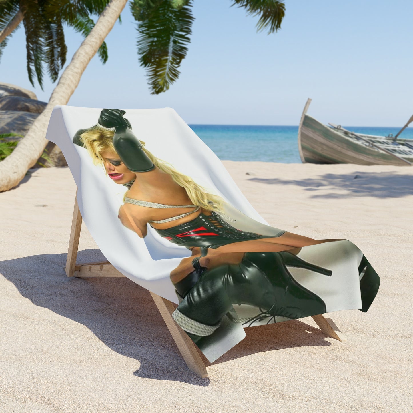 Beach Towel Adult Star Shyla Stylez Nude