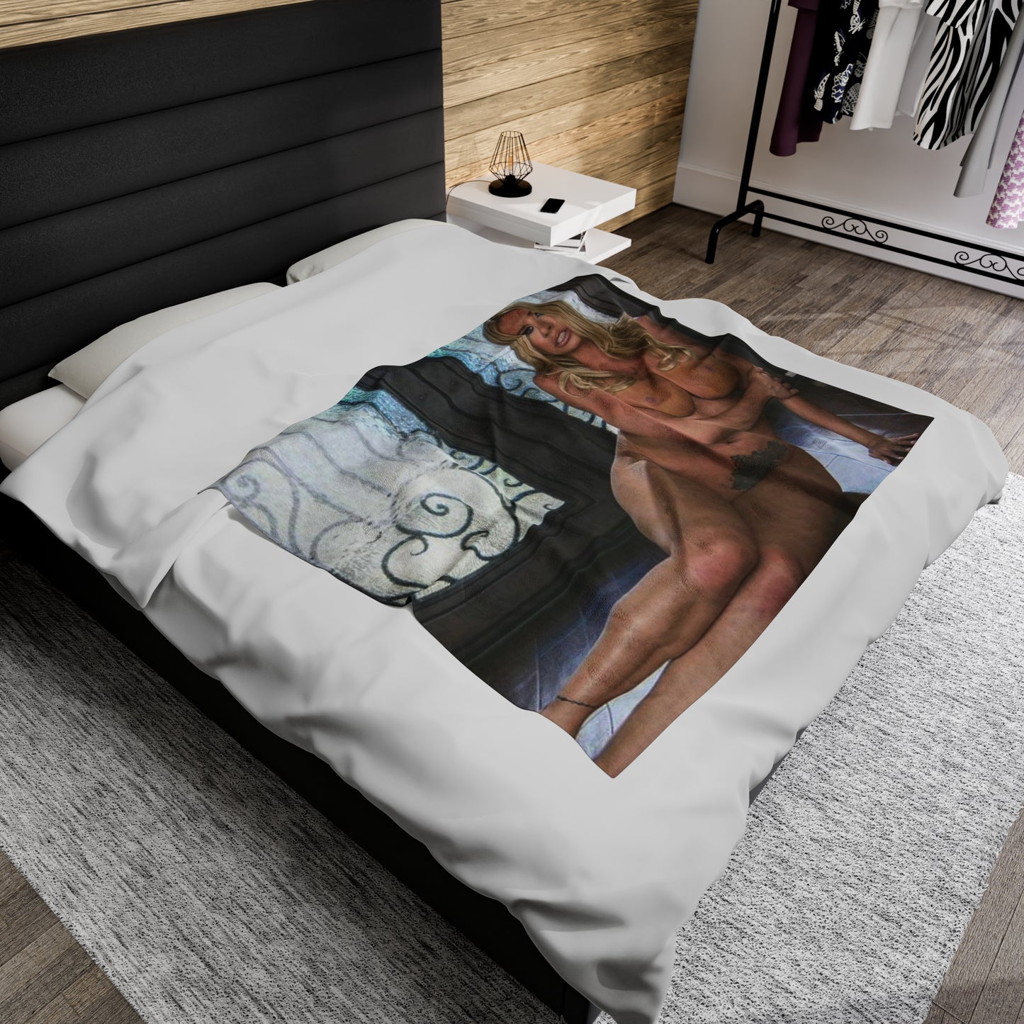 Velveteen Plush Blanket Pornstar Briana Banks Nude