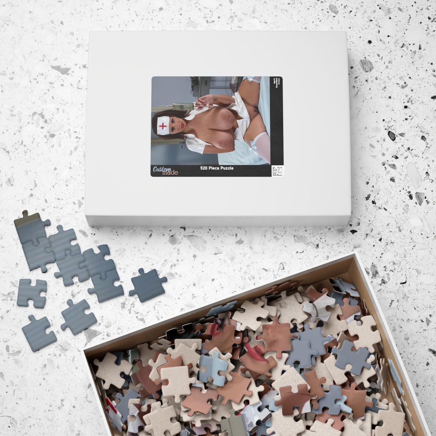 Puzzle (110, 252, 500, 1014-piece) Sexy Nude Nurse