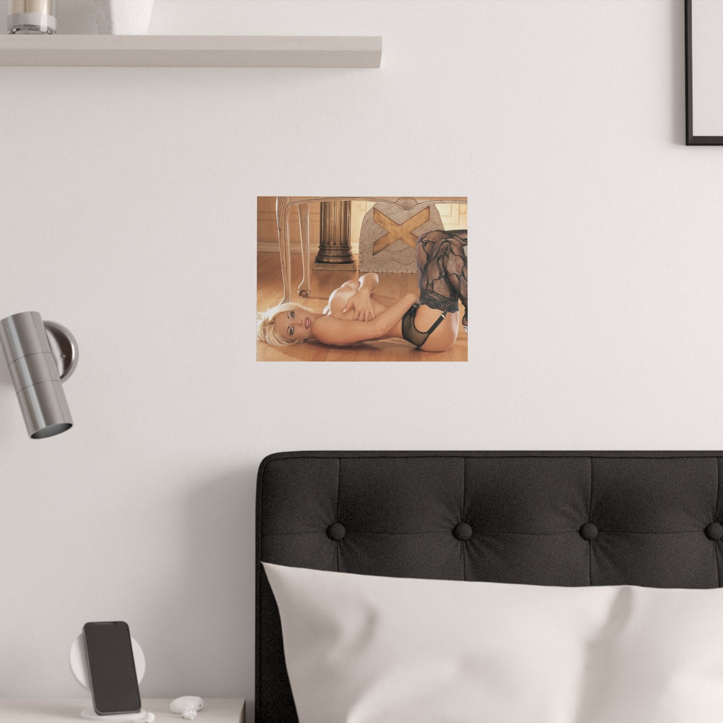 Satin Posters (210gsm) Retro Adult Star Rebecca Wild Nude