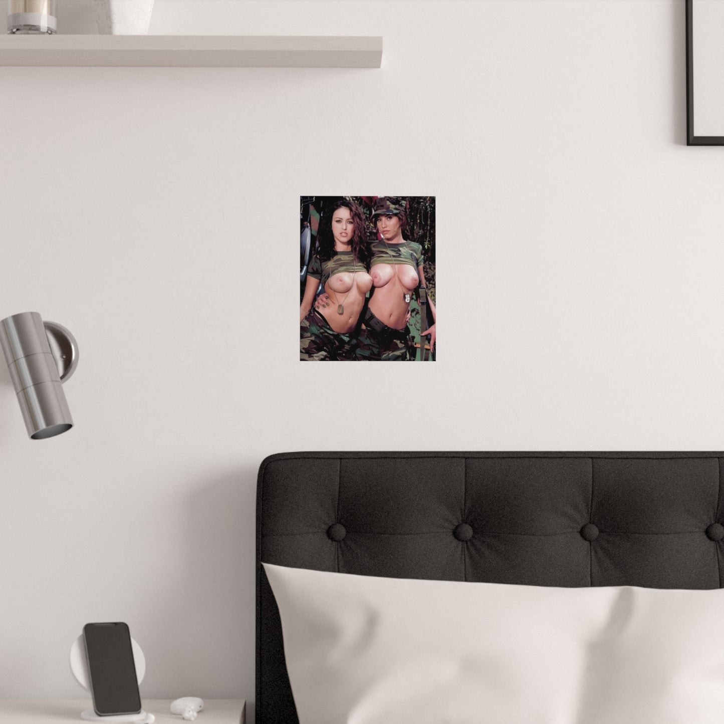 Satin Posters (210gsm) Nude Army Babes