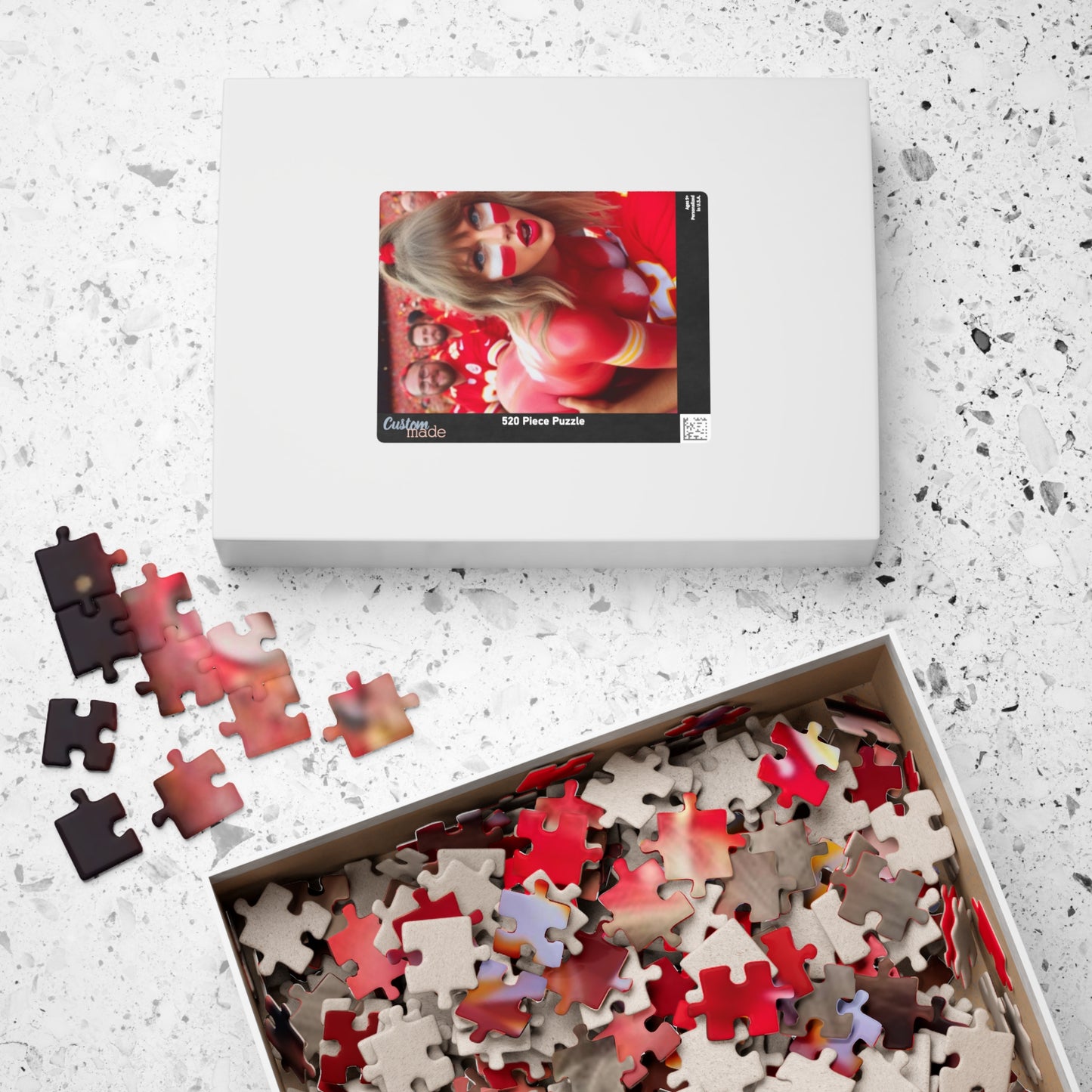 Puzzle (110, 252, 520, 1014-piece) Taylor Swift AI Nudes