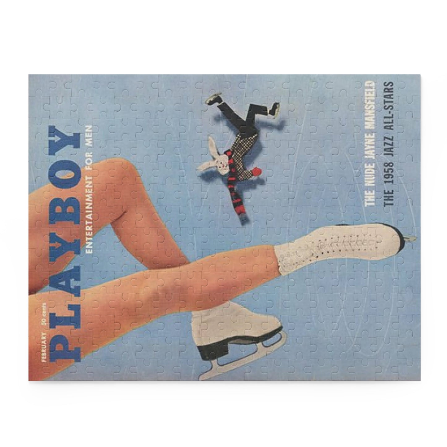 Puzzle (120, 252, 500-Piece) Playboy Cover February 1958