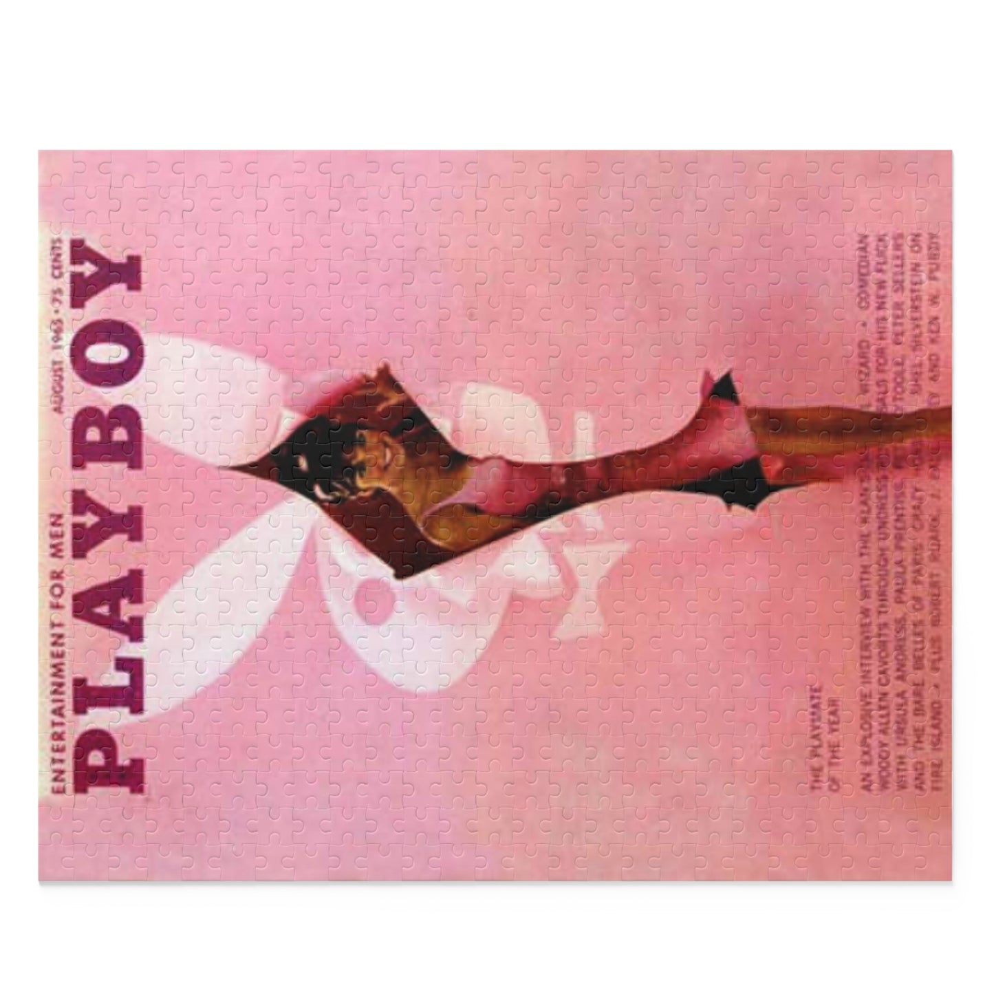Puzzle (120, 252, 500-Piece) Playboy Cover August 1965