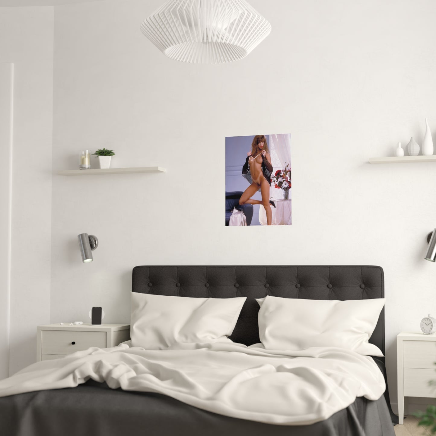 Satin Posters (210gsm) Pornstar Racquel Darrian Nude