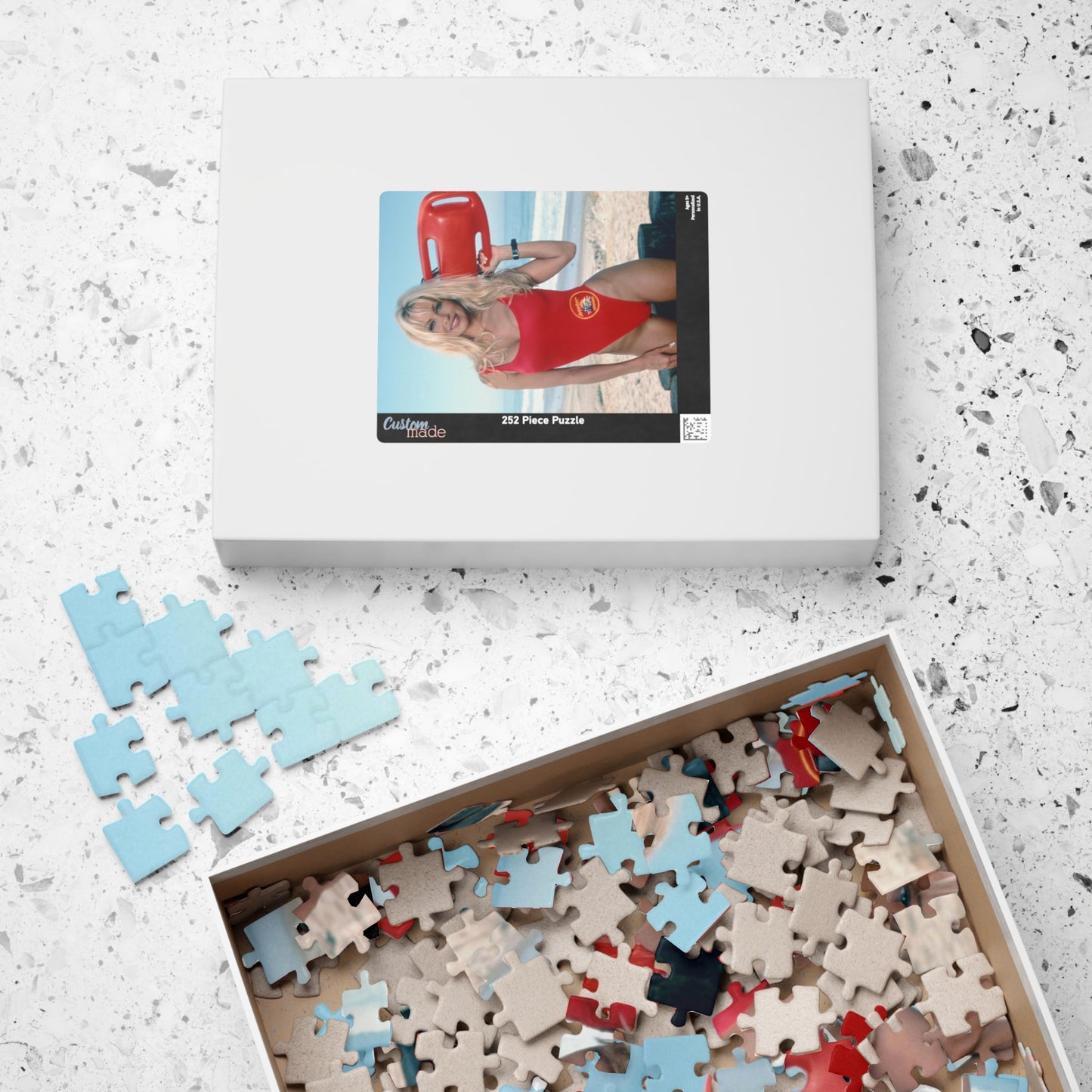 Puzzle (110, 252, 520, 1014-piece) Pamela Anderson Baywatch