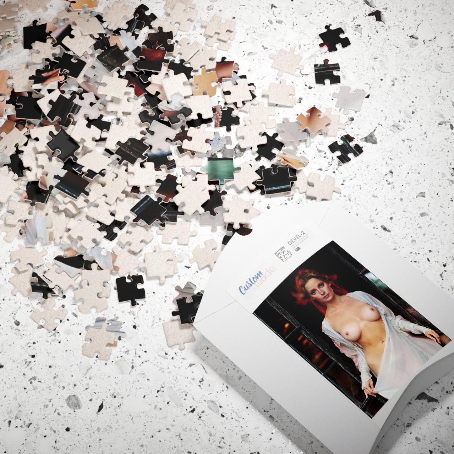 Puzzle (110, 252, 500, 1014-piece) Playboy Playmate February 1973 Cyndi Wood