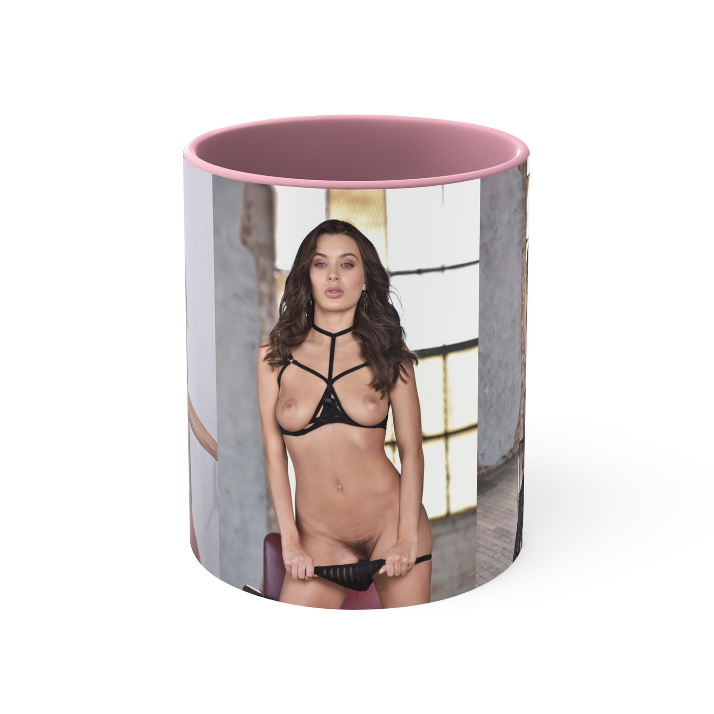 Accent Coffee Mug, 11oz Lana Rhoades Nude
