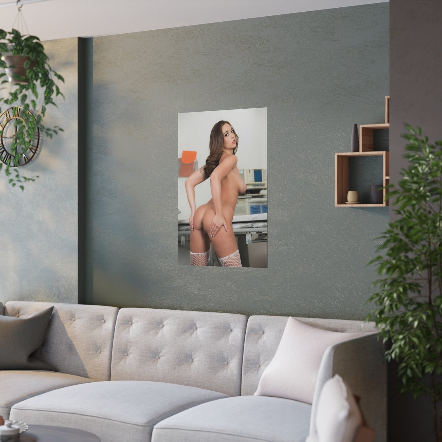 Satin Posters (210gsm) Layla London Nude