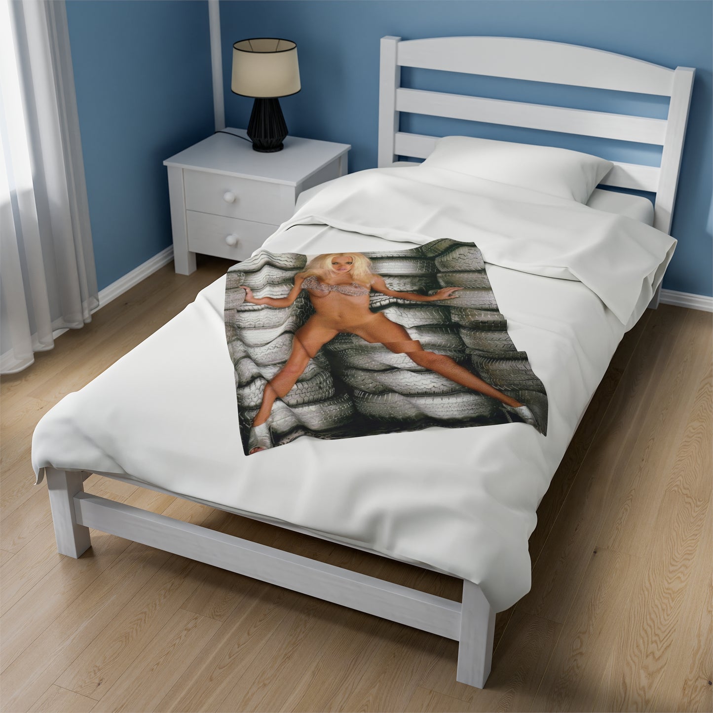 Velveteen Plush Blanket Pornstar Chloe Jones Nude