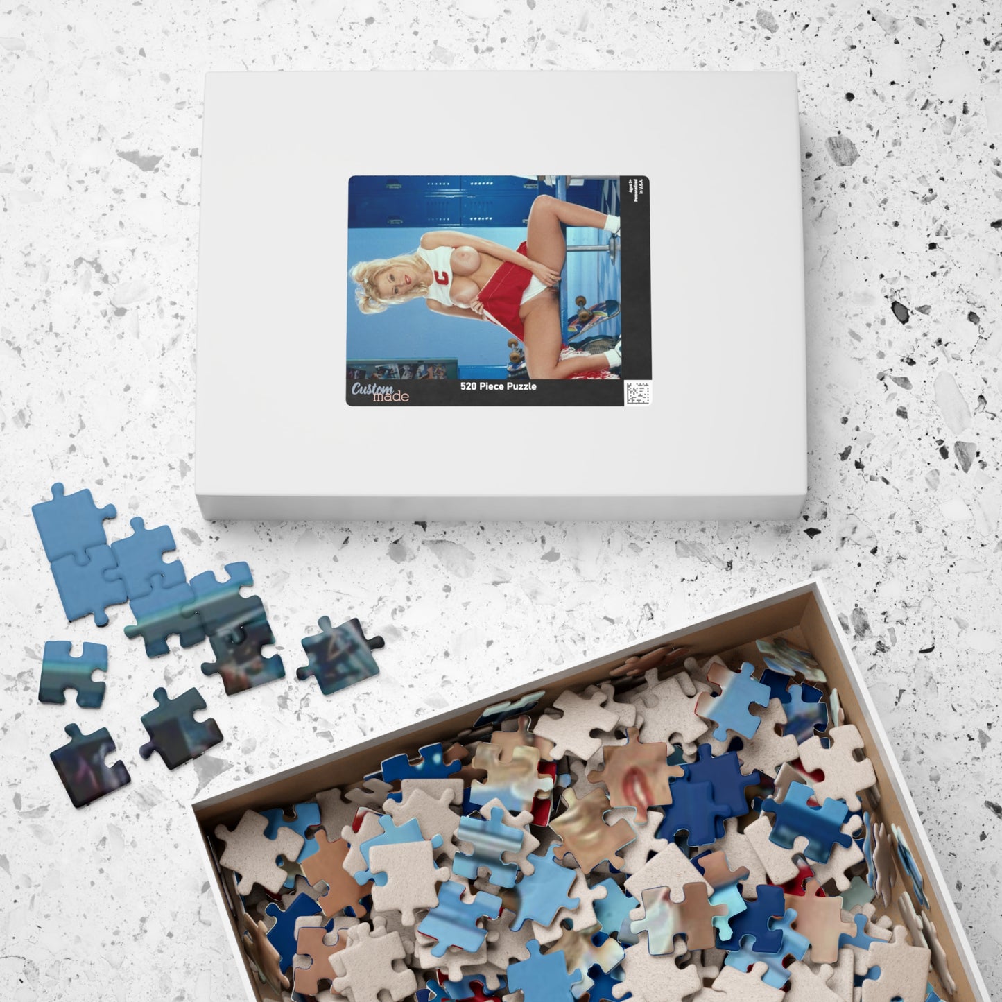 Puzzle (110, 252, 500, 1014-piece) Jenna Jameson Cheerleader #2