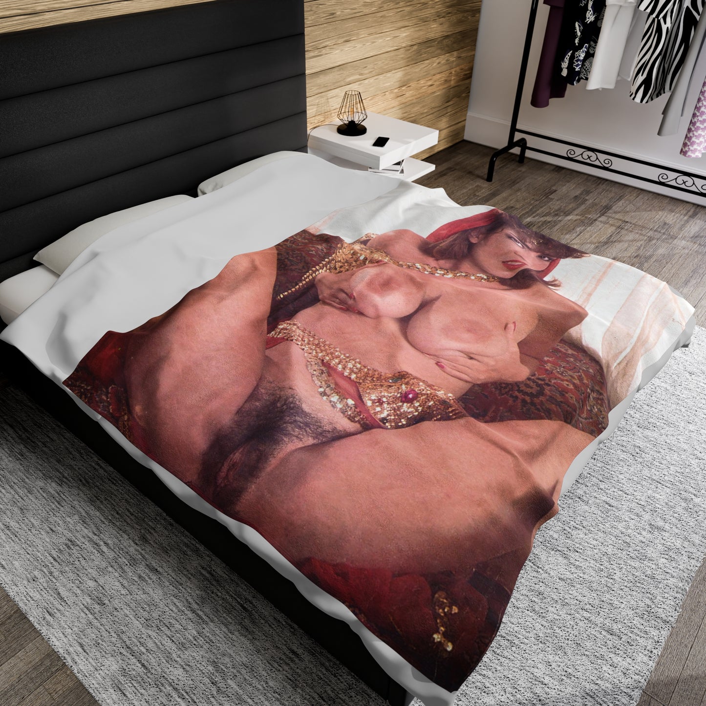 Velveteen Plush Blanket Christy Canyon