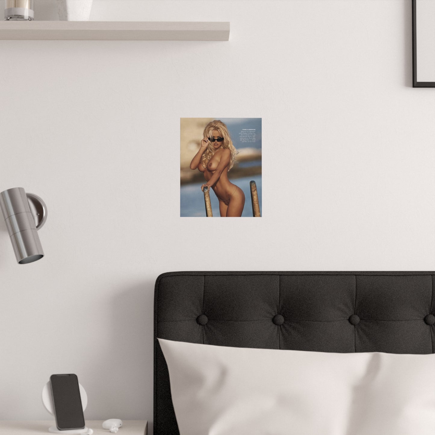 Satin Posters (210gsm) Pamela Anderson Nude #4