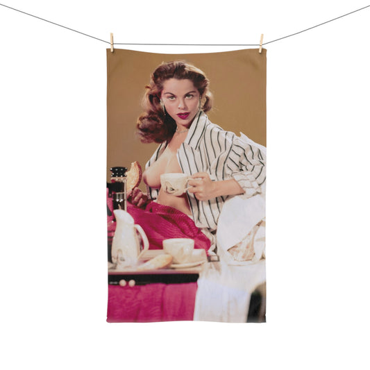 Hand Towel Playmate February 1956 Diane Webber