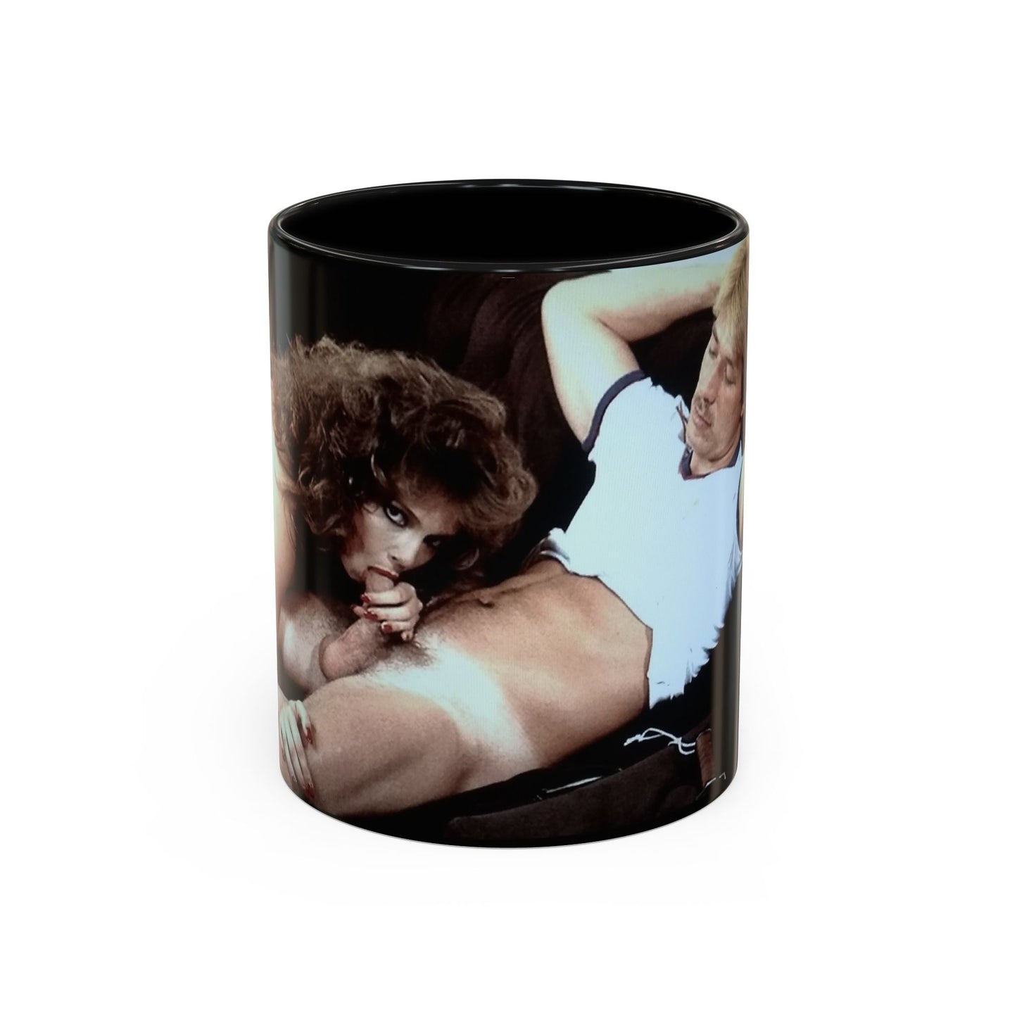 Accent Coffee Mug (11, 15oz) Traci Lords Retro Porn Star Nude Naked