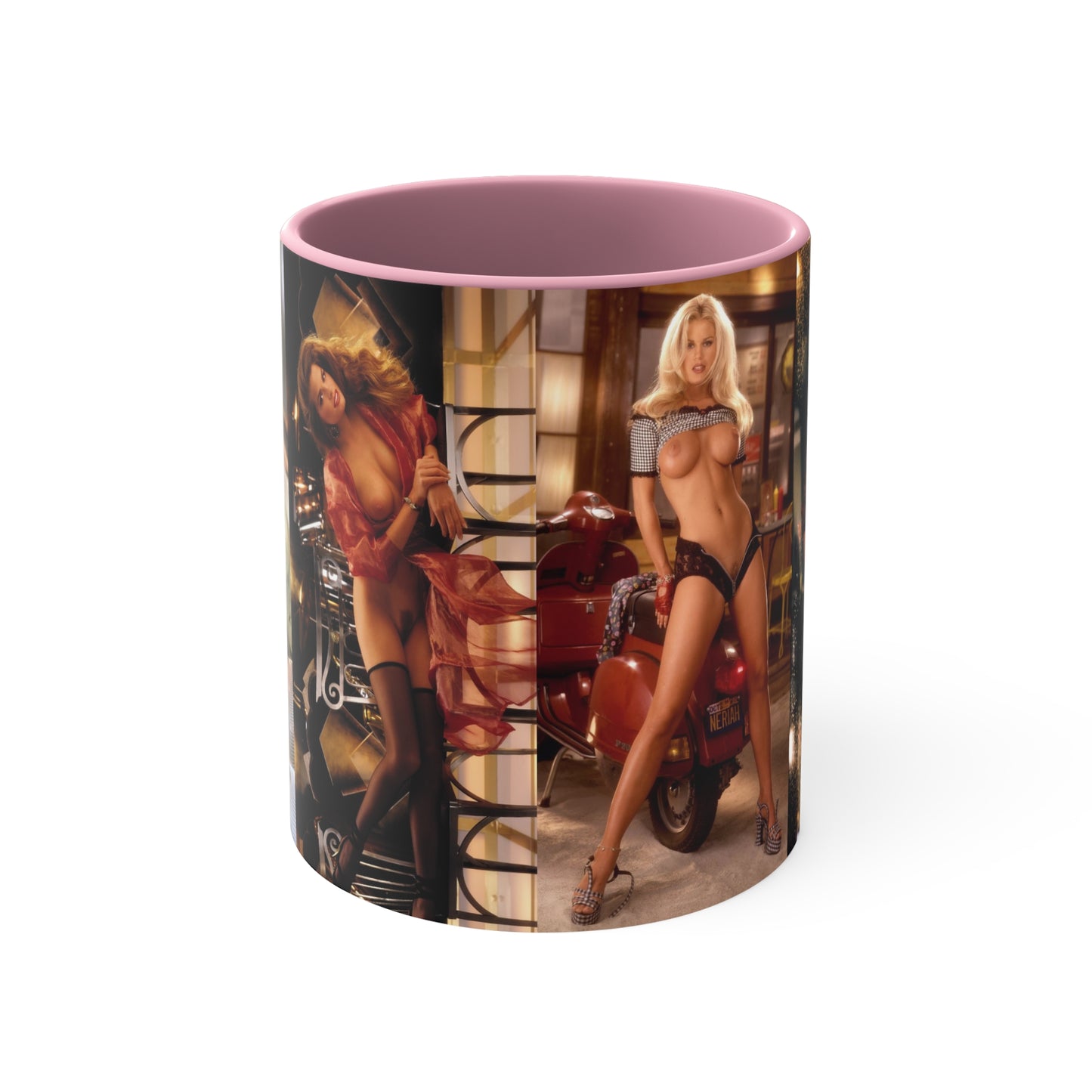 Accent Coffee Mug, 11oz Playboy Playmates 1994 January - April