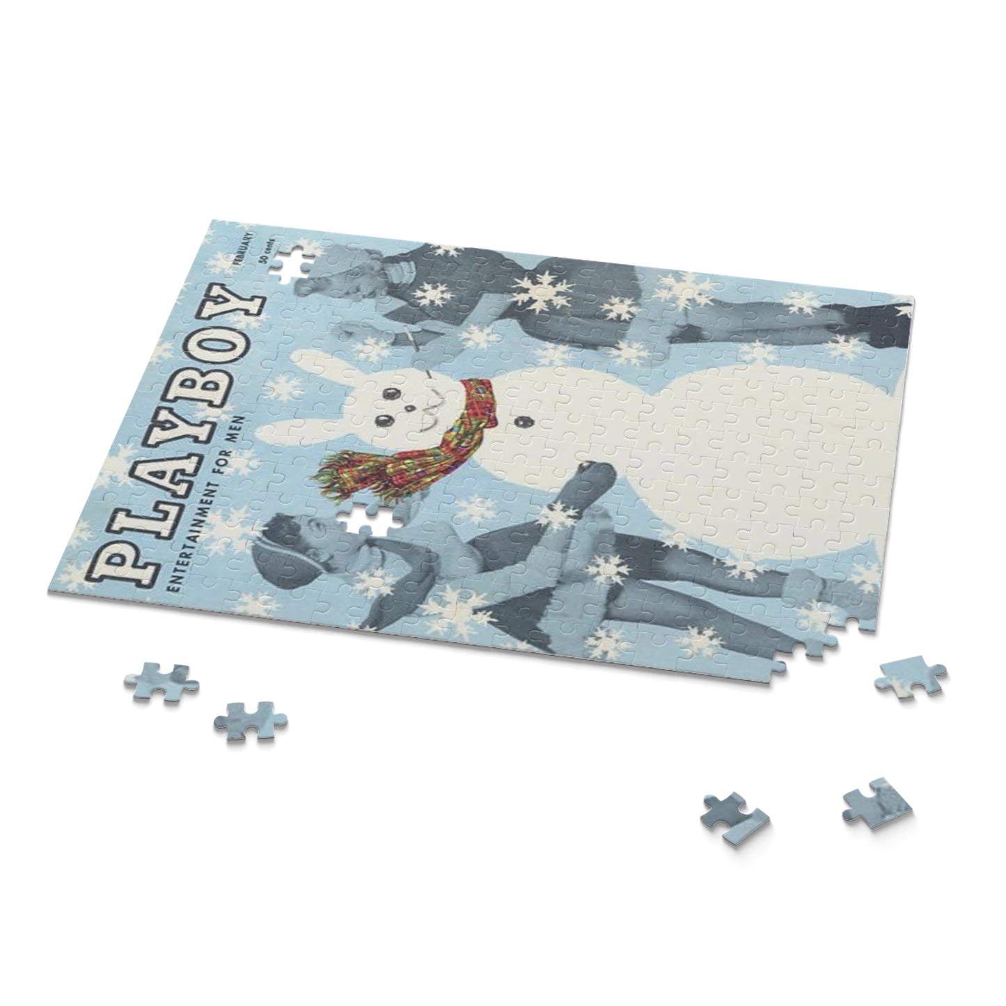 Puzzle (120, 252, 500-Piece) Playboy Cover February 1955