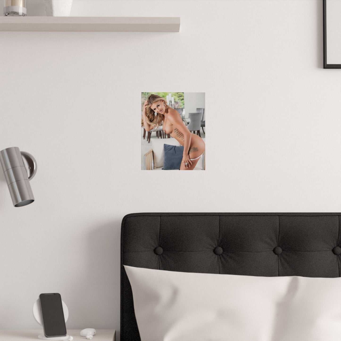 Satin Posters (210gsm) Pet 2018 Ella Silver Nude