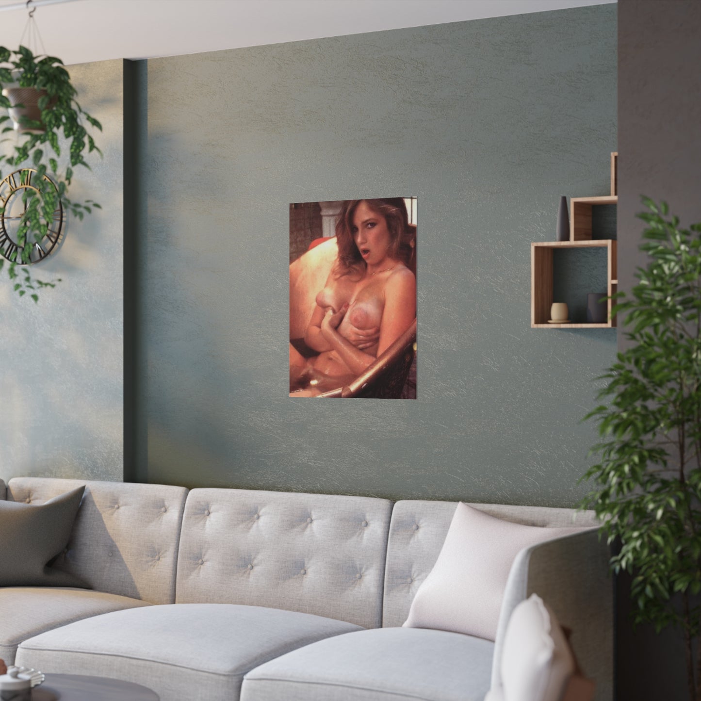 Satin Posters (210gsm) Retro Porn Star 1980s Traci