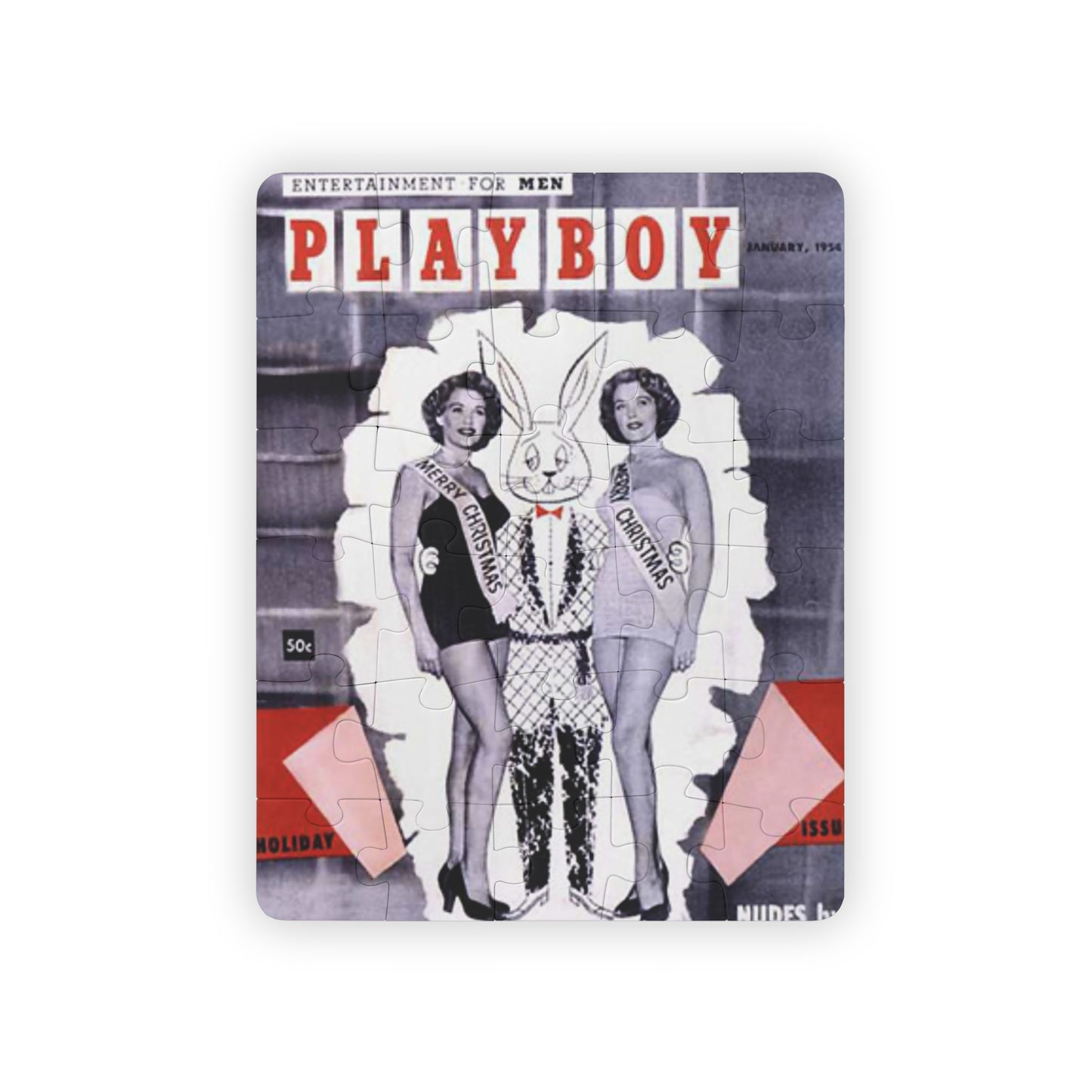Puzzle, 30-Piece Playboy Cover January 1954