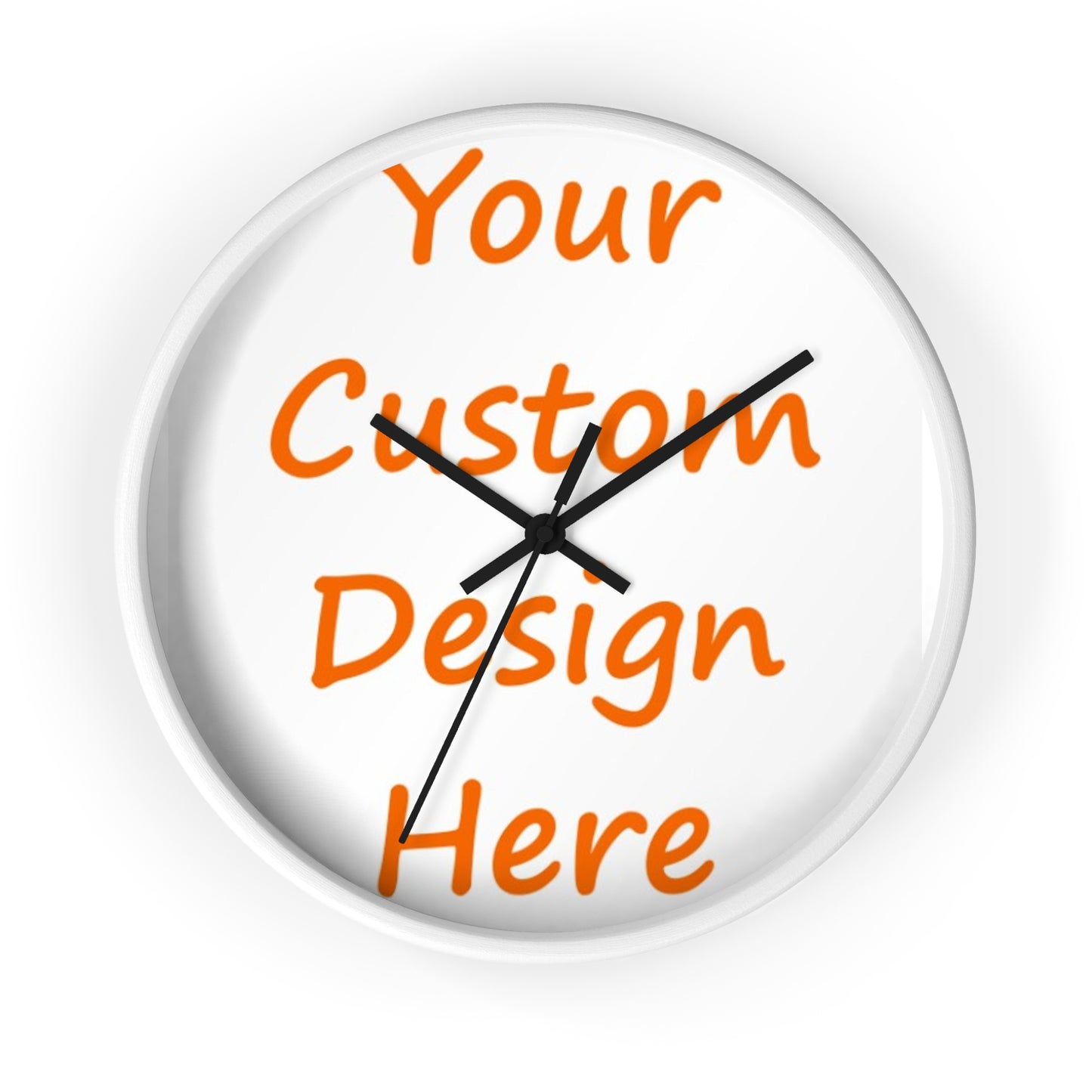 Wall Clock Custom Purchase & Message Artwork! No Limits!