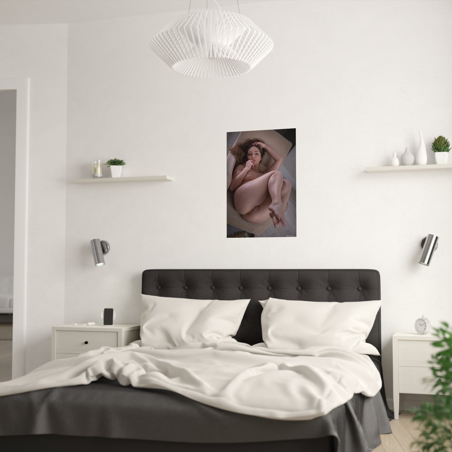 Satin Posters (210gsm) Sexy Naked Nude Pornstar