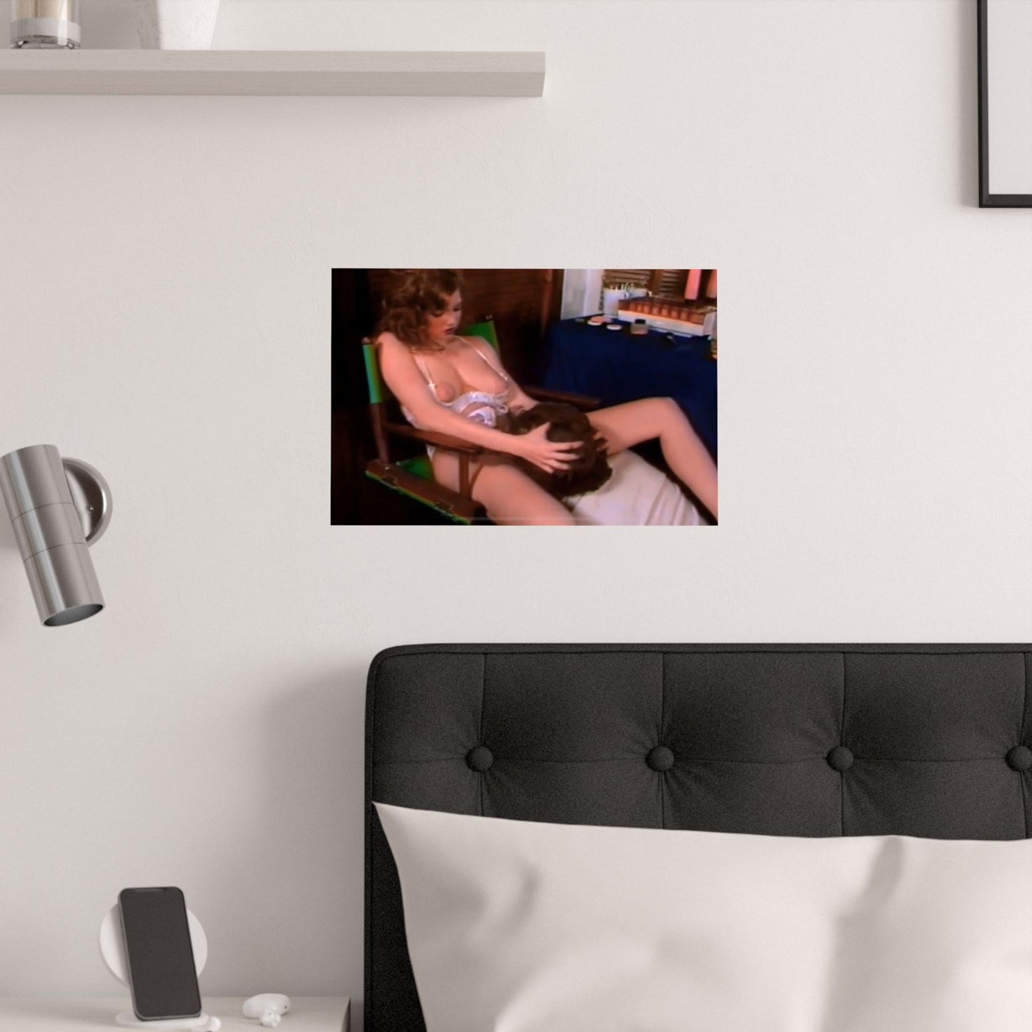 Satin Posters (210gsm) Traci Lords Nude Retro Porn Star