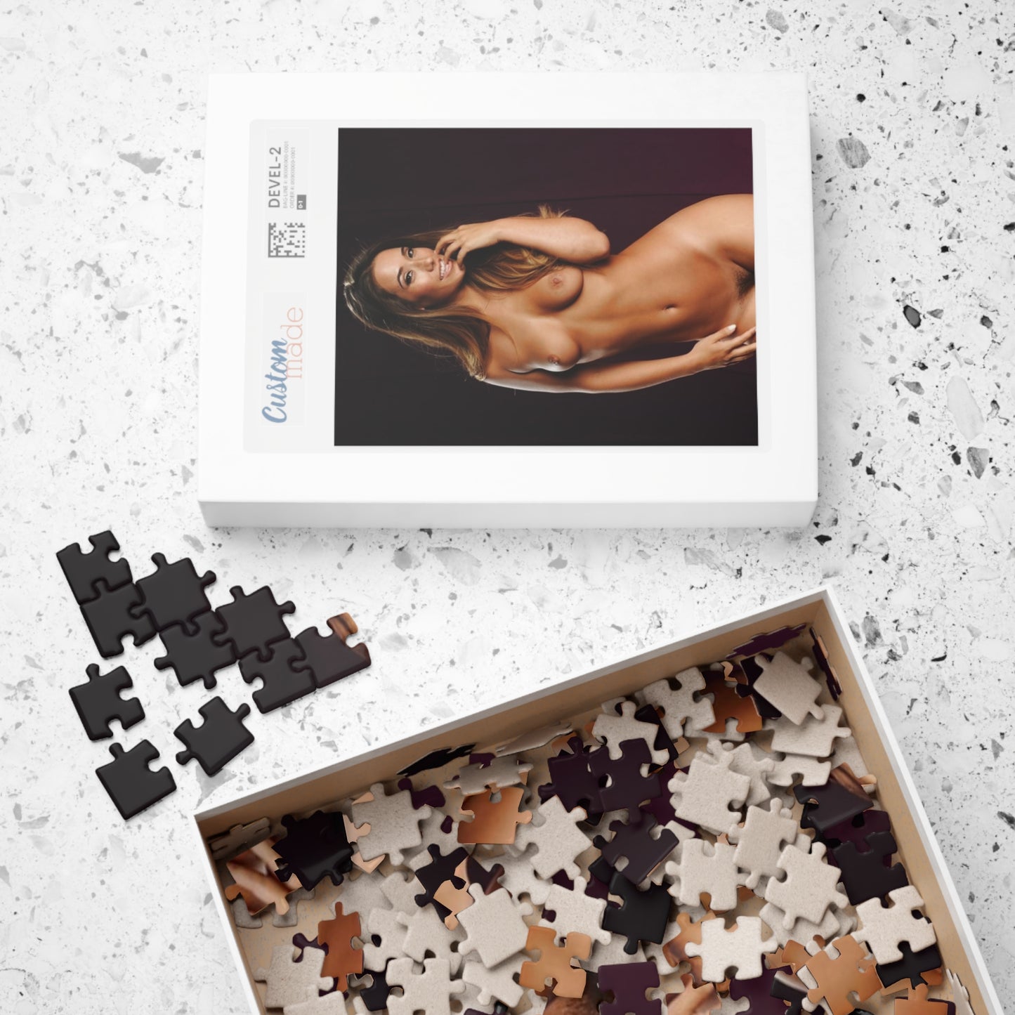 Puzzle (110, 252, 500, 1014-piece) Eva Lovia Nude 4