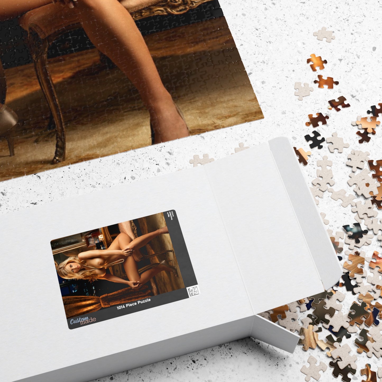 Puzzle (110, 252, 500, 1014-piece) Playmate 2008 Regina Deutinger nude 2