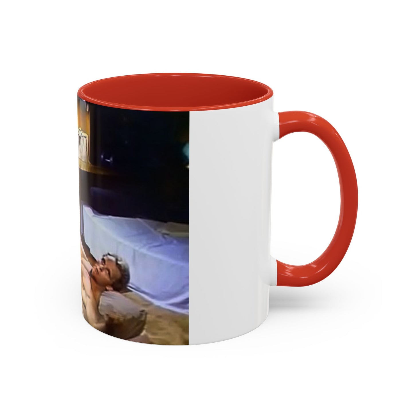 Accent Coffee Mug (11, 15oz) Traci Lords Nude Sex Retro Porn