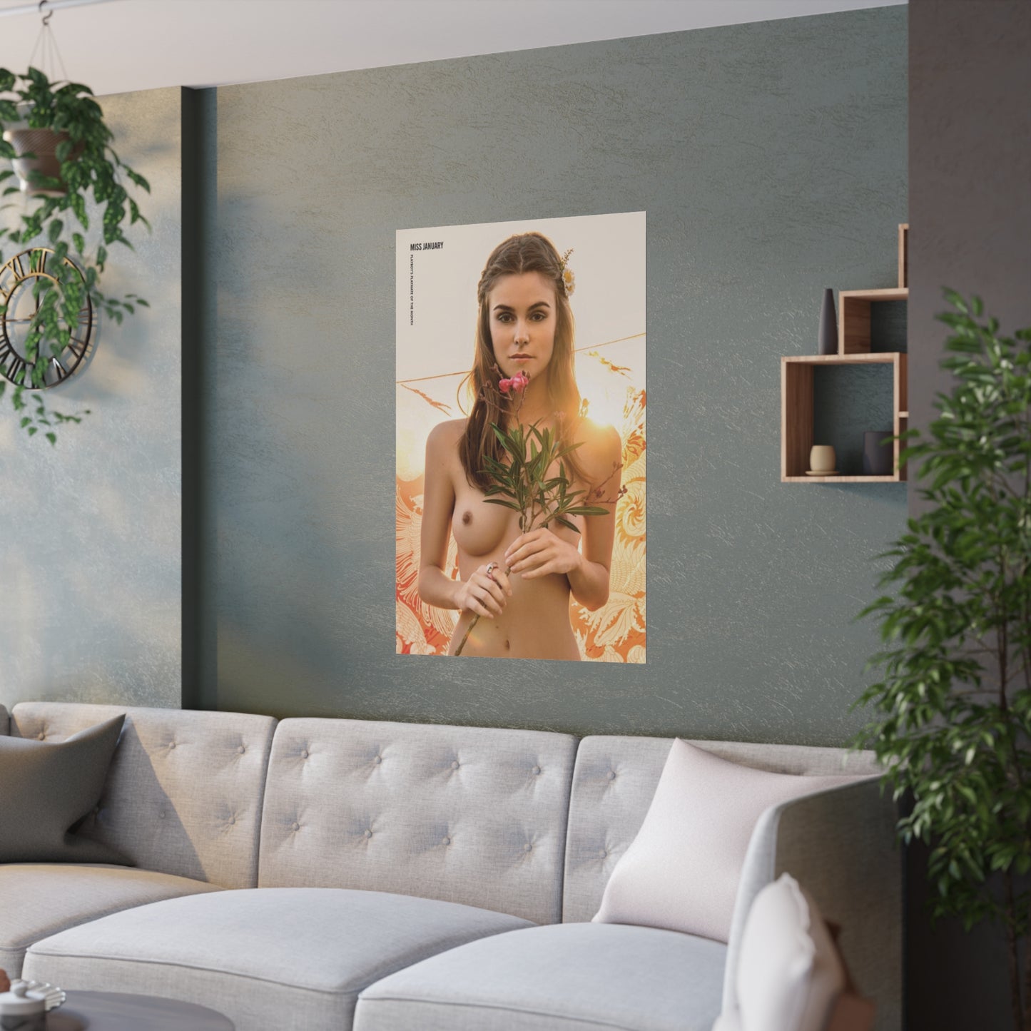 Satin Posters (210gsm) Playboy Playmate Jan 2016 Amberleigh West