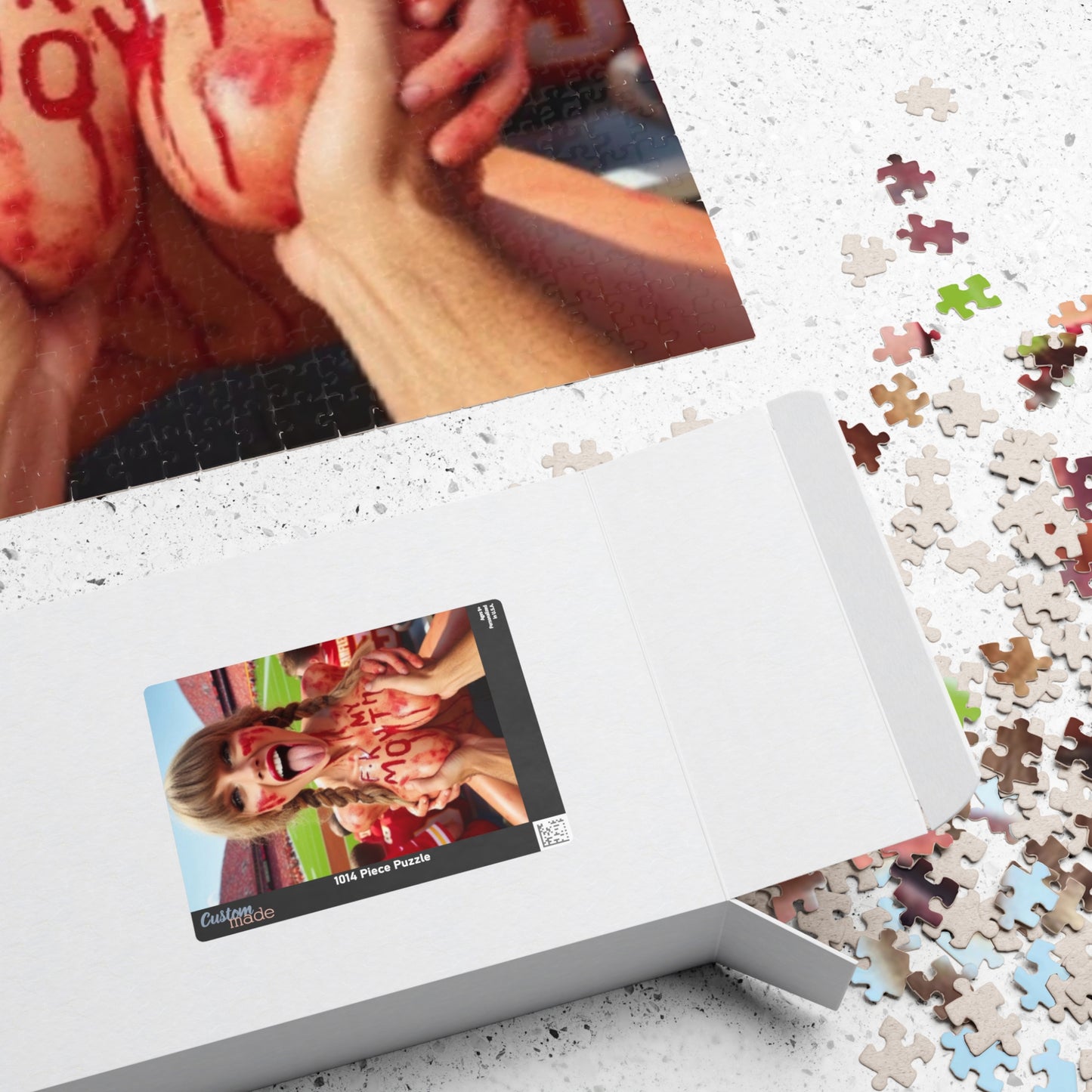 Puzzle (110, 252, 520, 1014-piece) Taylor Swift AI Nudes