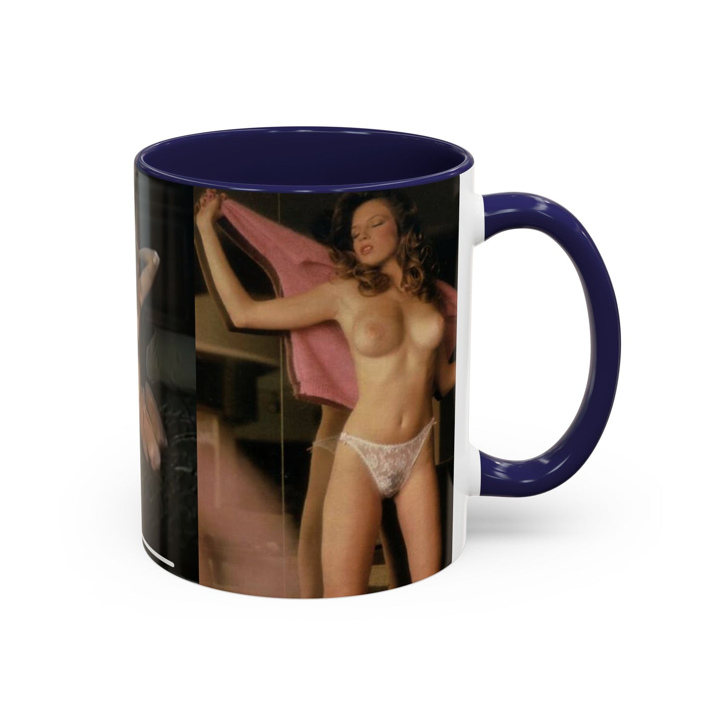 Accent Coffee Mug (11, 15oz) Traci Lords Nude