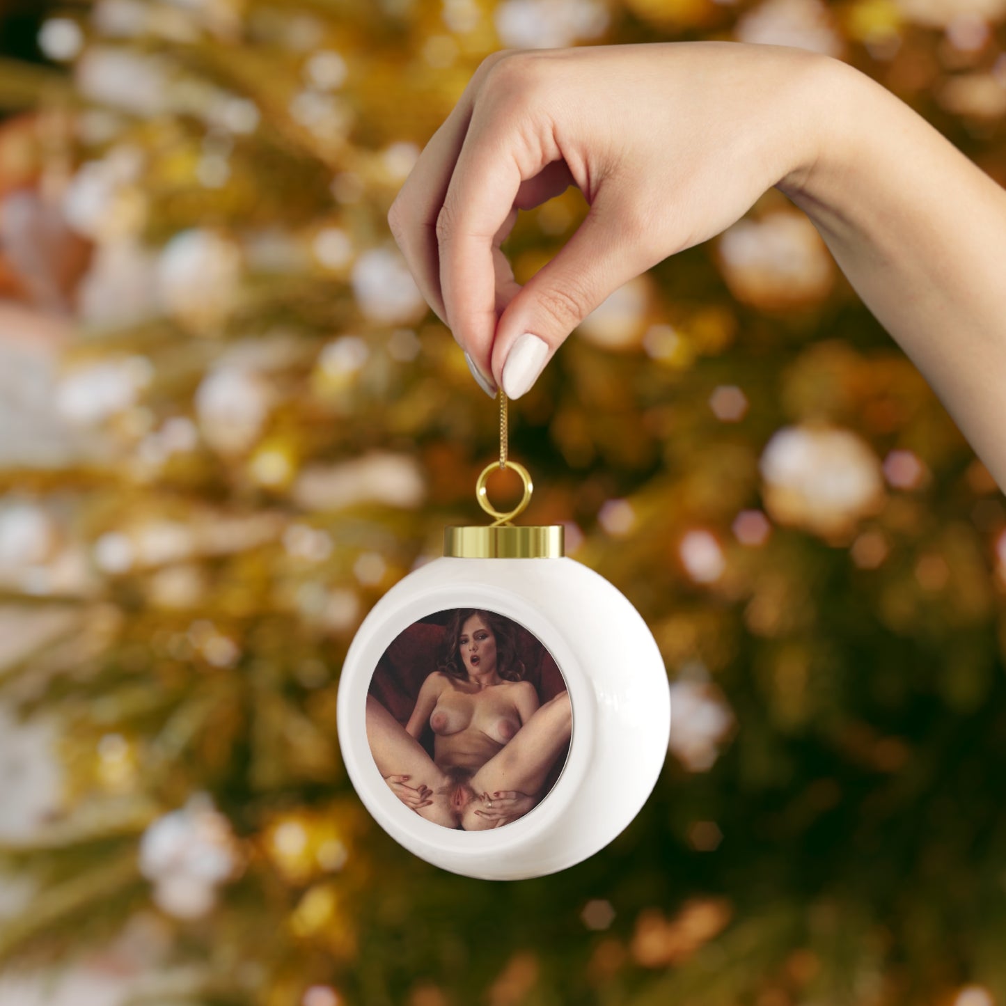 Christmas Ball Ornament Traci Lords Nude